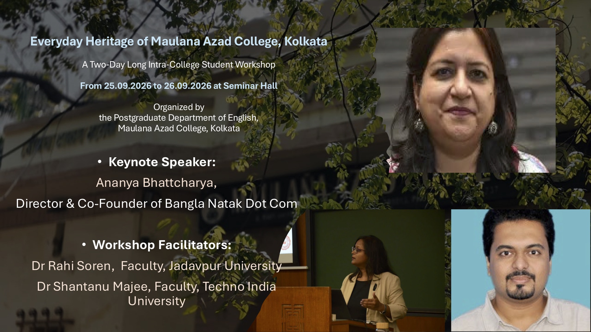 Everyday Heritage of Maulana Azad College, Kolkata